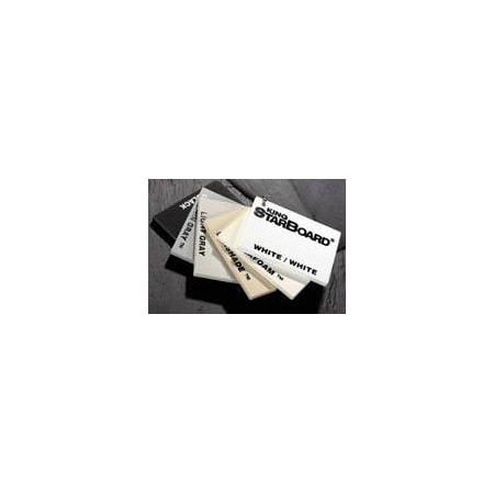 Professional Plastics Dolphin Gray Starboard Sheet, 1.000 X 54.000 X 96.000 ( Each) SSTARDG1.000X54.000X96.000